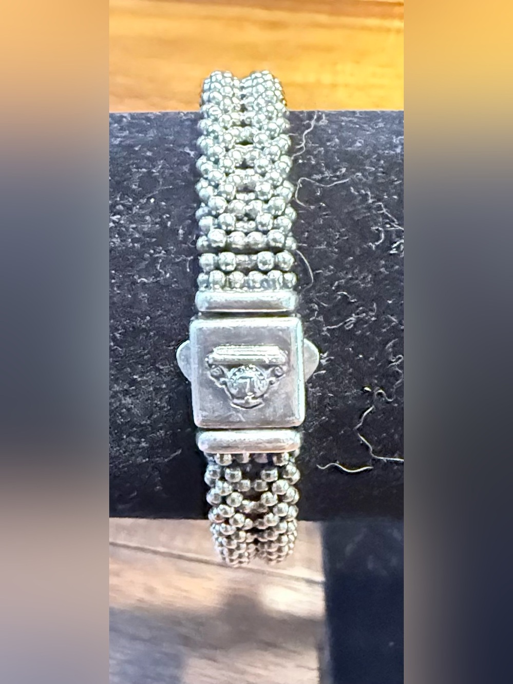 LAGOS Mixed-Metal Beaded Bracelet in Silver and Gold - Picture 3 of 5